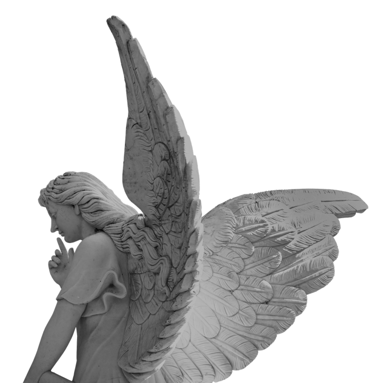 Angel Sculpture with wings