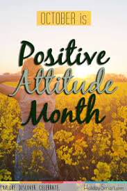 Positive Attitude Month