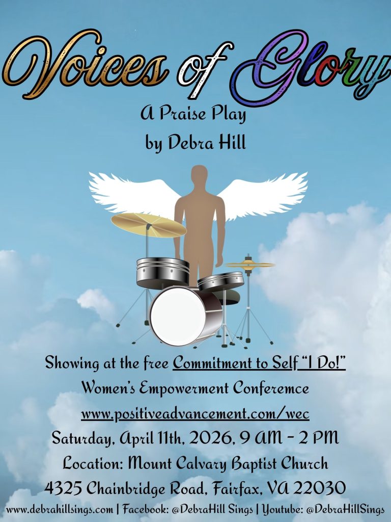 Voices of Glory Praise Play April Flyer