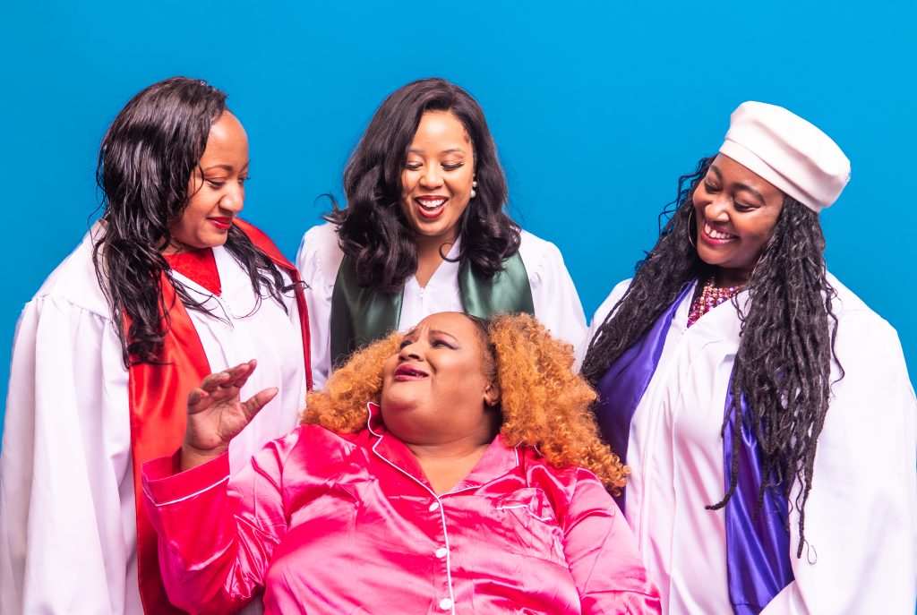 Voices of Glory Actors: Phoenecia, Angel, April and Debra