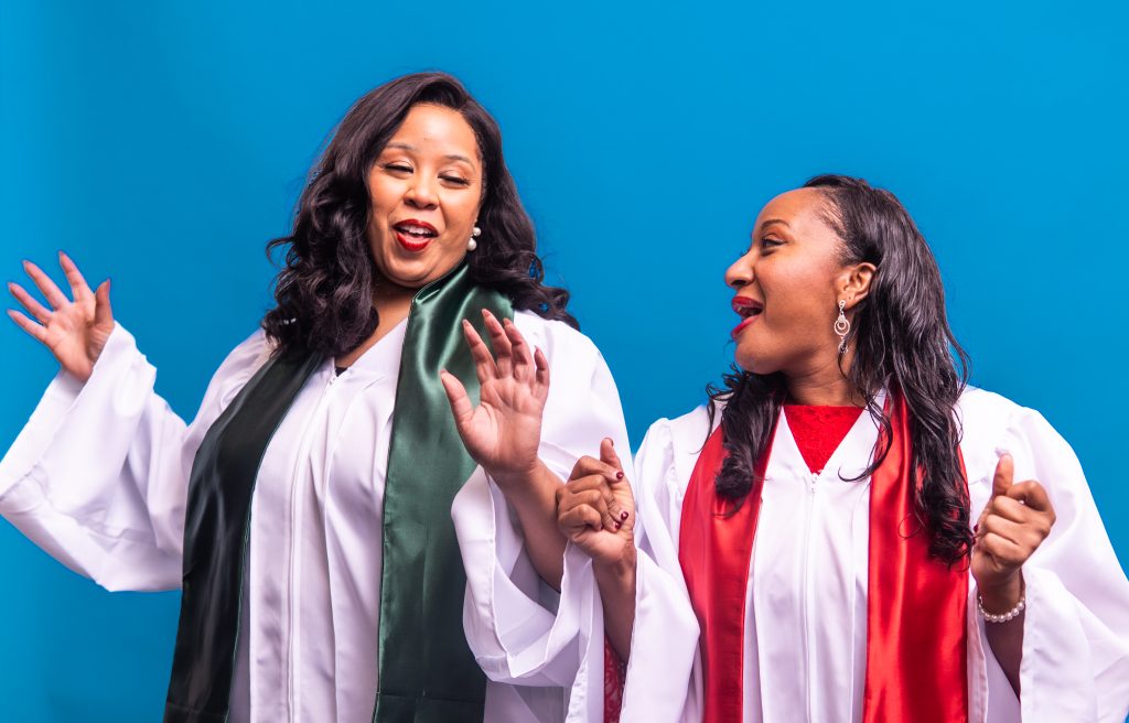 Angel Booth and Phoenecia Hill